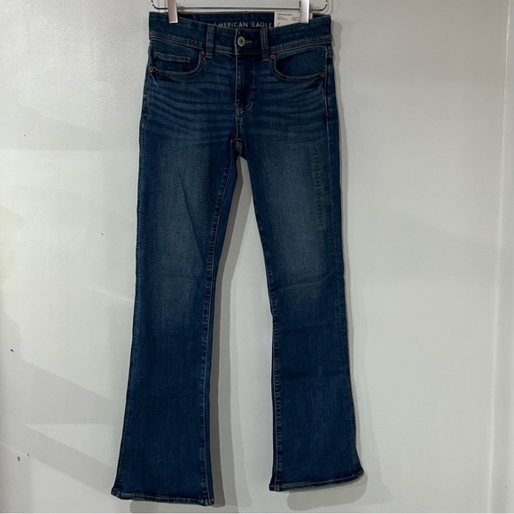 American Eagle Outfitters Jeans Ae Next Level Lowrise Kick Bootcut